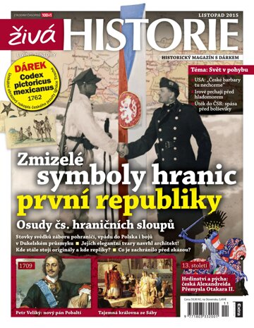 Obálka e-magazínu Živá historie 11/2015