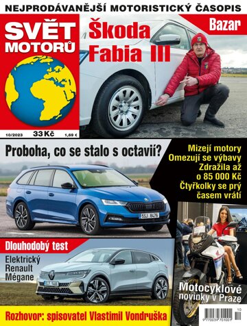Obálka e-magazínu Svět motorů 10/2023