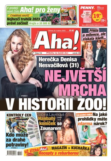 Obálka e-magazínu AHA! 24.5.2023