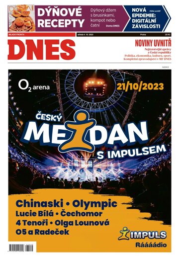 Obálka e-magazínu MF Dnes 4.10.2023