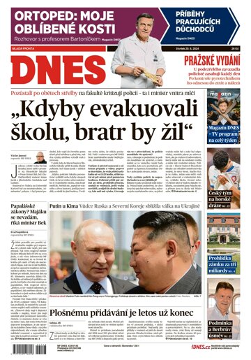 Obálka e-magazínu MF Dnes 20.6.2024