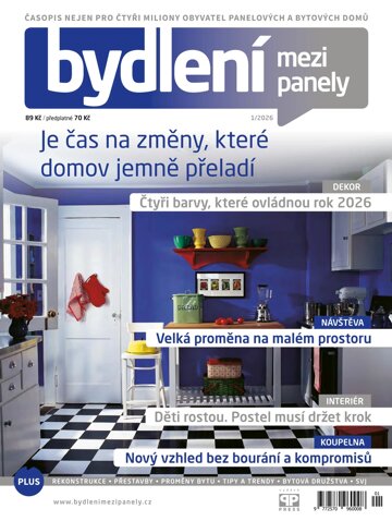 Obálka e-magazínu Bydlení mezi Panely 1/2026