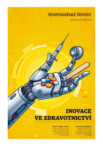 Obálka e-magazínu Hospodářské noviny - příloha 078 - 23.4.2026 Inovace ve zdravotnictví