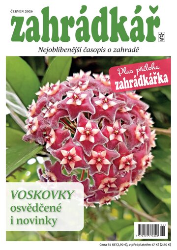 Obálka e-magazínu Zahrádkář 6/2026