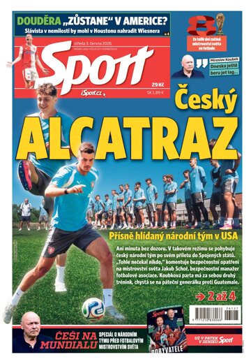 Obálka e-magazínu Sport 3.6.2026