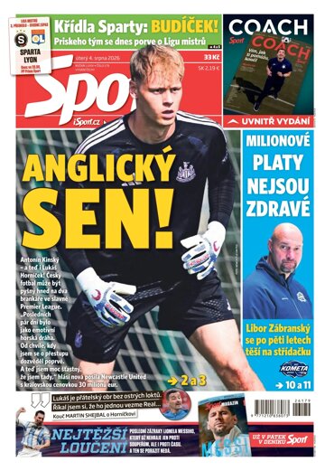 Obálka e-magazínu Sport 4.8.2026