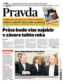 Obálka e-magazínu Pravda 4. 1. 2013