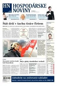 Obálka e-magazínu Hospodárske noviny 08.10.2013