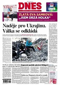 Obálka e-magazínu MF Dnes 22.2.2014