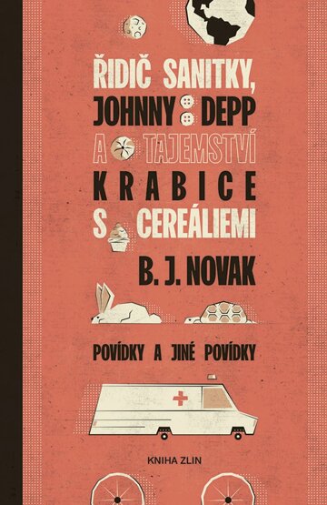 Obálka knihy Řidič sanitky, Johnny Depp a tajemství krabice s cereáliemi
