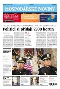 Obálka e-magazínu Hospodářské noviny 226 - 20.11.2014