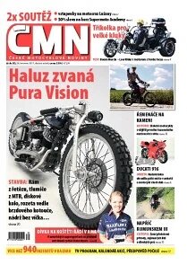 Obálka e-magazínu ČESKÉ MOTOCYKLOVÉ NOVINY 30/2011