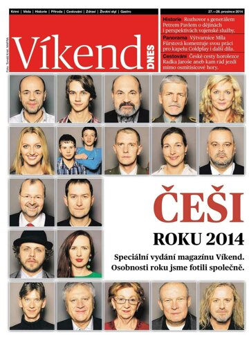 Obálka e-magazínu Víkend DNES Magazín - 27.12.2014