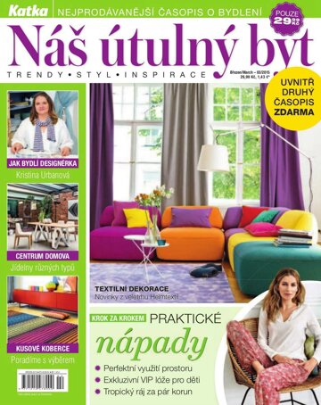 Obálka e-magazínu Náš útulný byt 3/2015