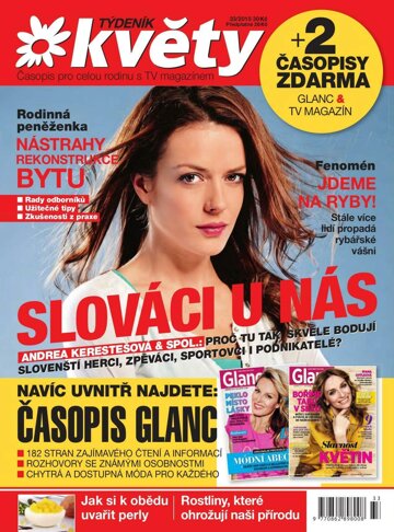 Obálka e-magazínu Týdeník Květy 33/2015