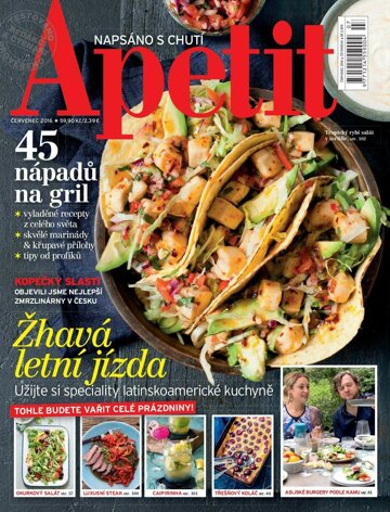 Obálka e-magazínu Apetit 7/2016
