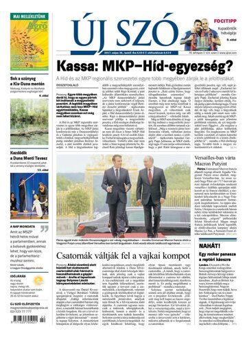 Obálka e-magazínu Új Szó 30.5.2017
