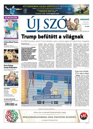 Obálka e-magazínu Új Szó 3.6.2017