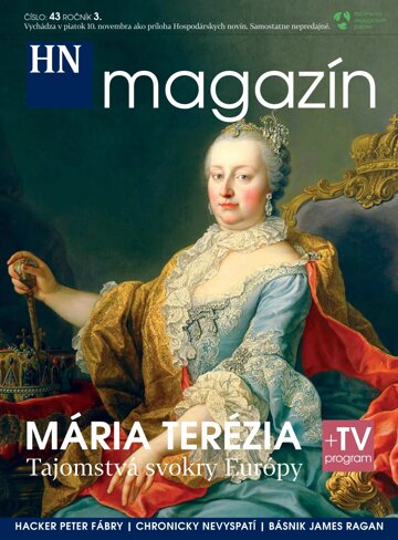 Obálka e-magazínu Prílohy HN magazín číslo: 43 ročník 3.