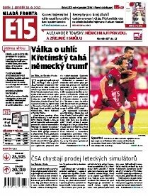 Obálka e-magazínu E15 18.6.2012