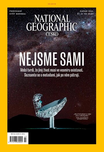 Obálka e-magazínu National Geographic 3/2019