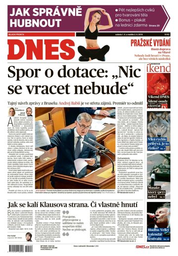 Obálka e-magazínu MF Dnes 1.6.2019