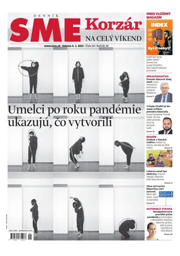 Obálka e-magazínu SME 6-3-2021