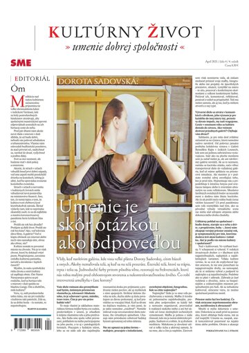 Obálka e-magazínu SME Kultúrny Život 15-4-2021