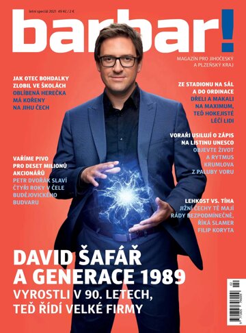 Obálka e-magazínu Barbar! letní speciál 2021