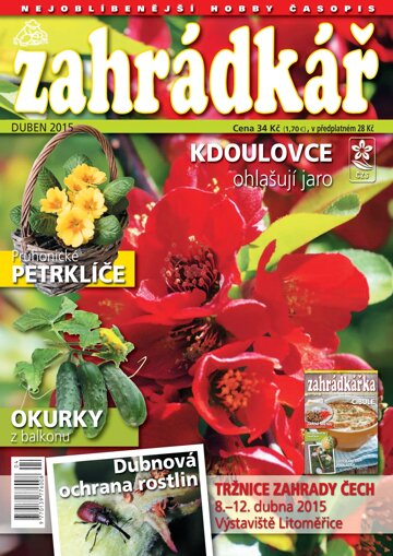 Obálka e-magazínu Zahrádkář 4/2015