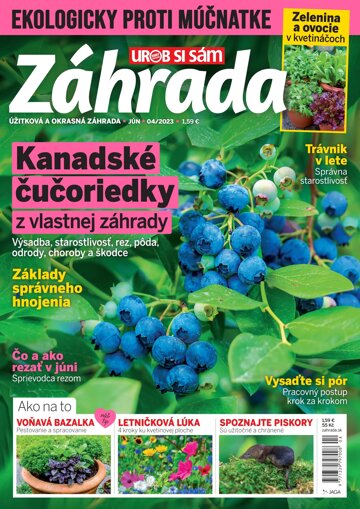 Obálka e-magazínu Záhrada 2023 04