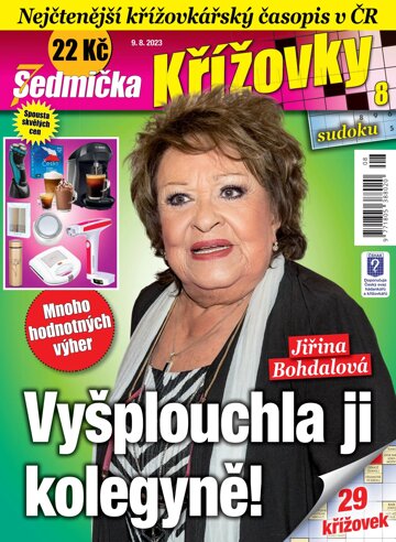 Obálka e-magazínu Sedmička Křížovky 8/2023