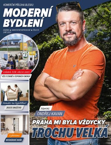 Obálka e-magazínu Moderní Bydlení - 10/2023