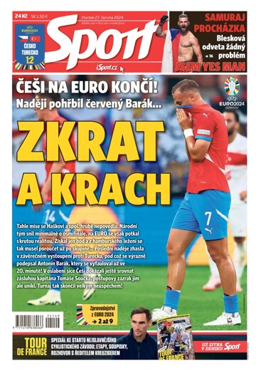 Obálka e-magazínu Sport 27.6.2024