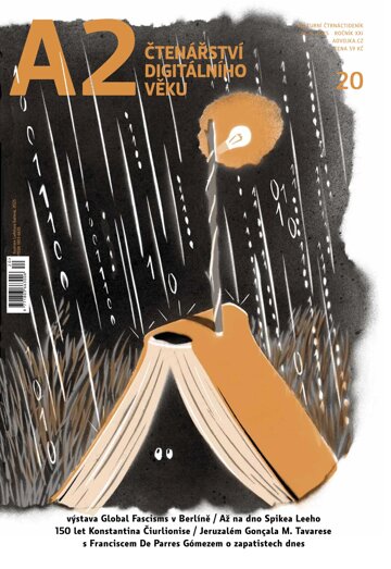 Obálka e-magazínu A2 – Čtenářství digitálního věku 20/25