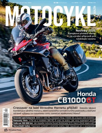 Obálka e-magazínu Motocykl 12/2025