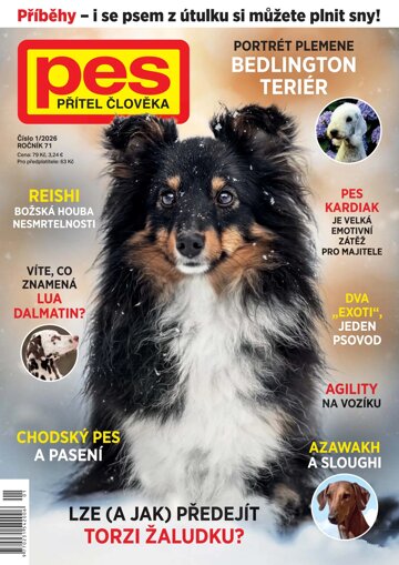 Obálka e-magazínu Pes přítel člověka 1/2026
