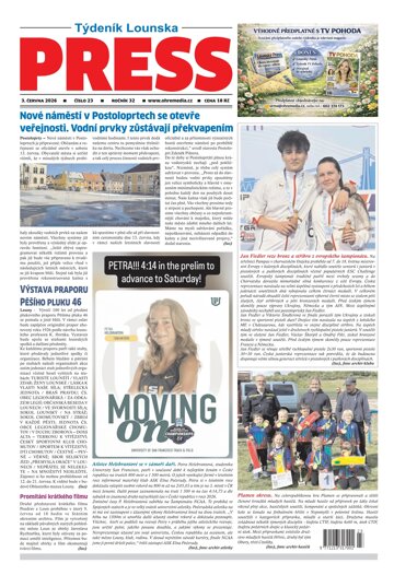 Obálka e-magazínu Lounský press 23/26