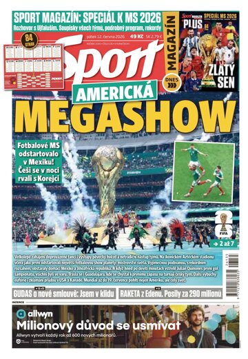 Obálka e-magazínu Sport 12.6.2026