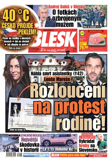 Obálka e-magazínu Blesk 25.6.2026