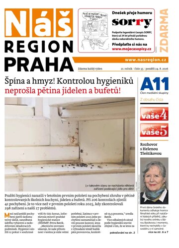 Obálka e-magazínu Náš Region - Praha 35/2026