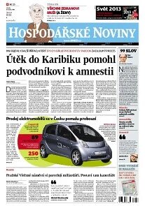 Obálka e-magazínu Hospodářské noviny 021 - 30.1.2012