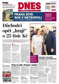 Obálka e-magazínu MF Dnes 17.12.2013