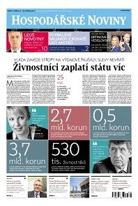 Obálka e-magazínu Hospodářské noviny 099 - 23.5.2014