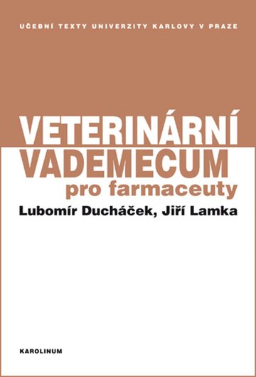 Obálka knihy Veterinární vademecum pro farmaceuty