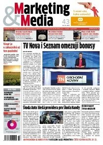 Obálka e-magazínu Marketing & Media 43 - 20.10.2014