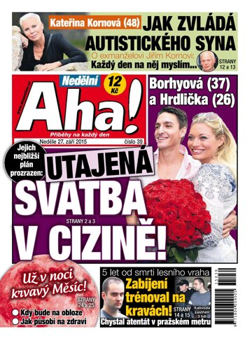 Obálka e-magazínu Nedělní AHA! 27.9.2015