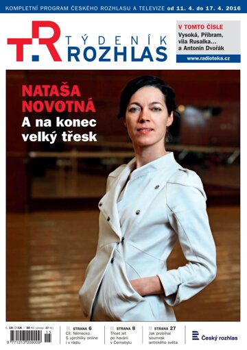 Obálka e-magazínu Týdeník Rozhlas 15/2016
