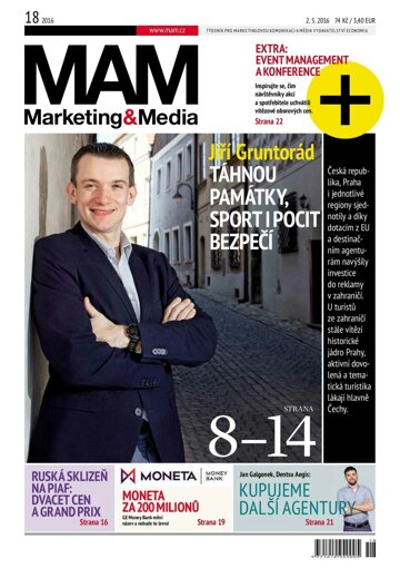 Obálka e-magazínu Marketing & Media 18 - 2.5.2016
