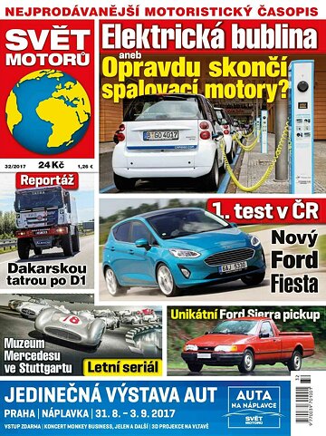 Obálka e-magazínu Svět motorů 7.8.2017